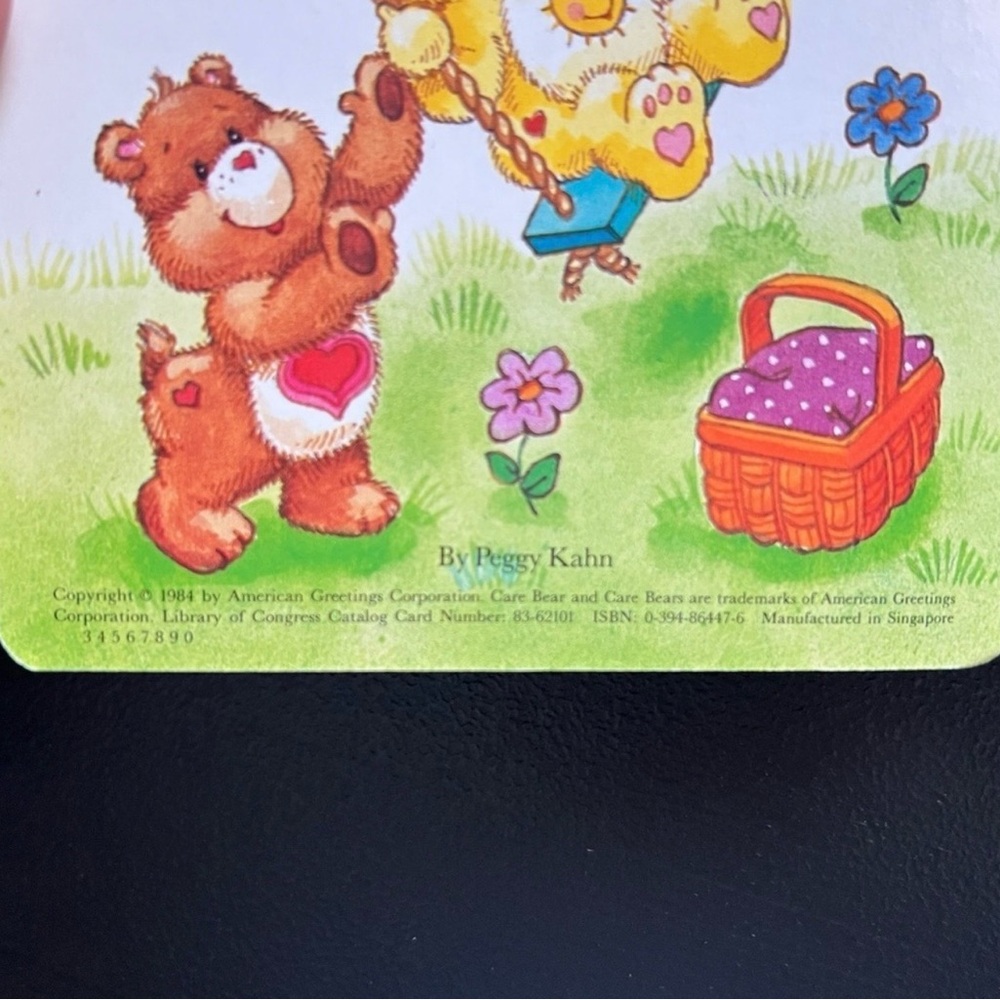 Vintage The Care Bears Book of Feelings 1984-Small Hardcover Book - Picture 8 of 9